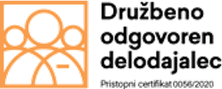 Pristopni certifikat Družbeno odgovoren delodajalec